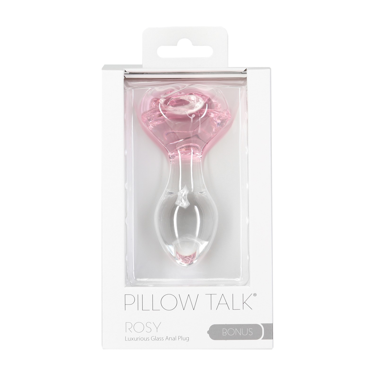 Pillow Talk Rosy - Elegant Glass Toy