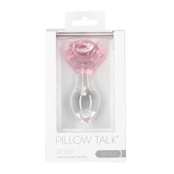 Pillow Talk Rosy - Elegant Glass Toy