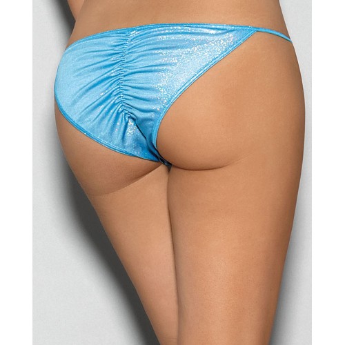 Blue Crystal Dancewear Jeweled Bottom