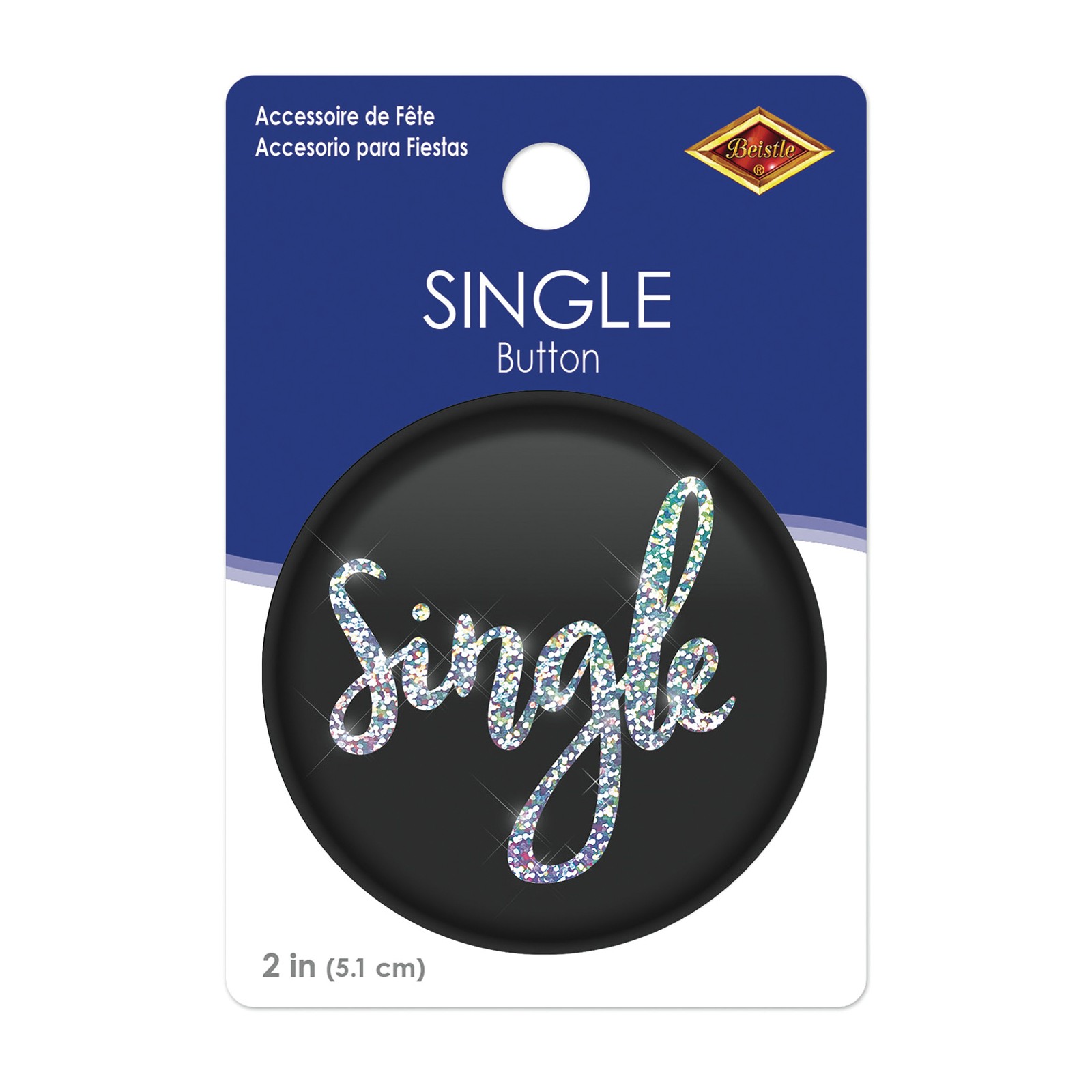 Single Button by Beistle