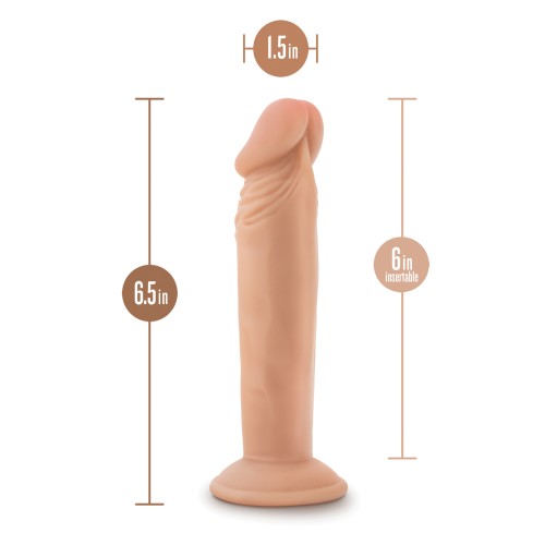 Blush Dr. Skin Plus 6-inch Posable Dildo Vanilla