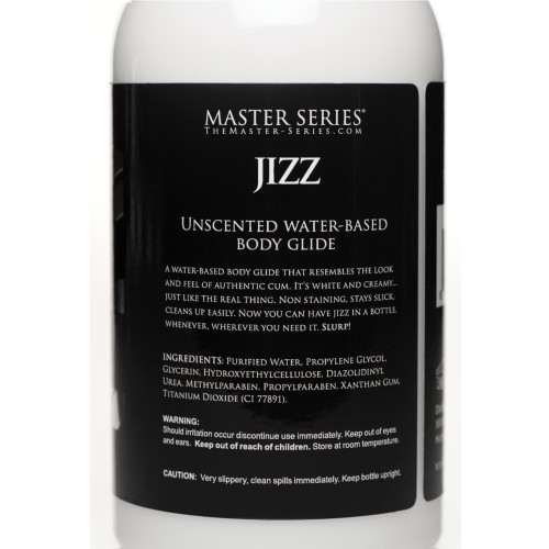 Master Series Unscented Jizz Body Glide - 16oz