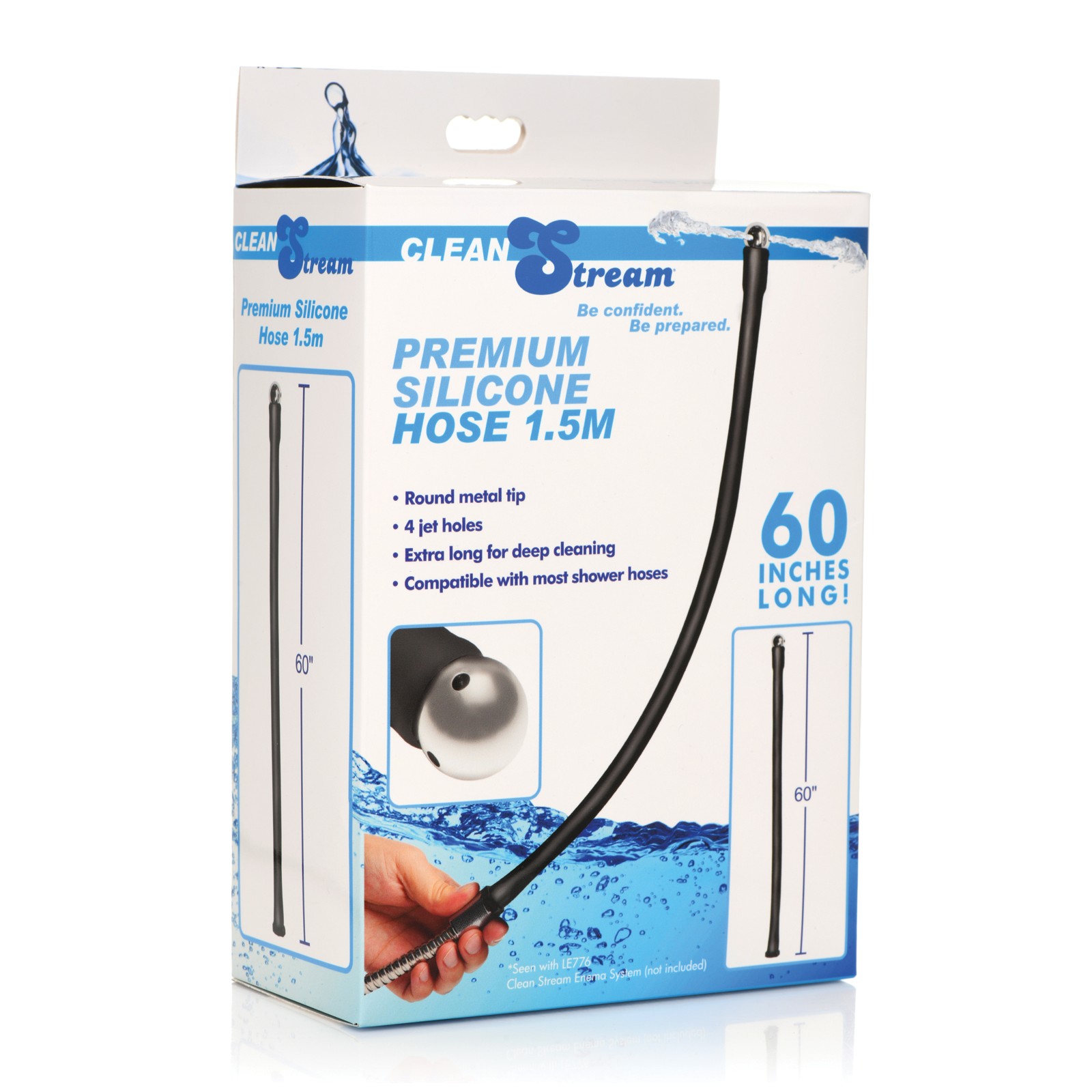 Clean Stream 60 Inch Long Premium Silicone Hose