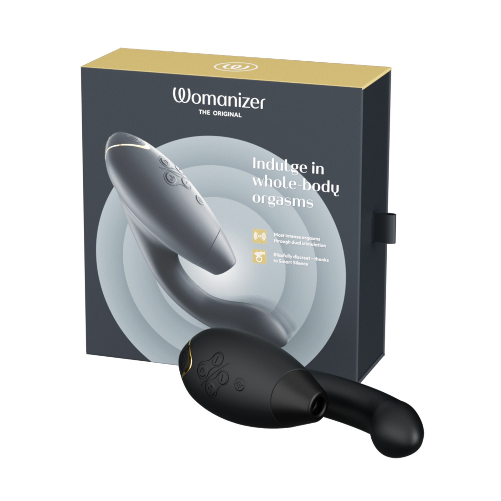 Womanizer Duo 2 Premium Rabbit Toy Black