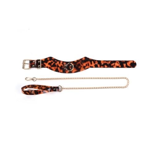 Sincerely Amber Collar & Leash