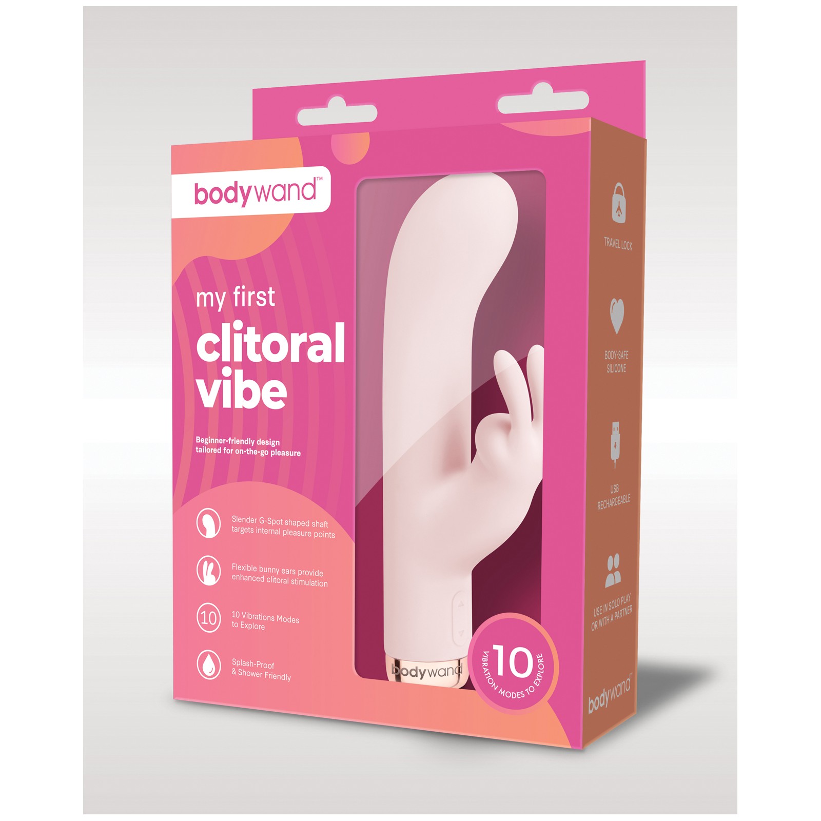 Bodywand Mi Primer Vibrador Clitoridiano Rosa