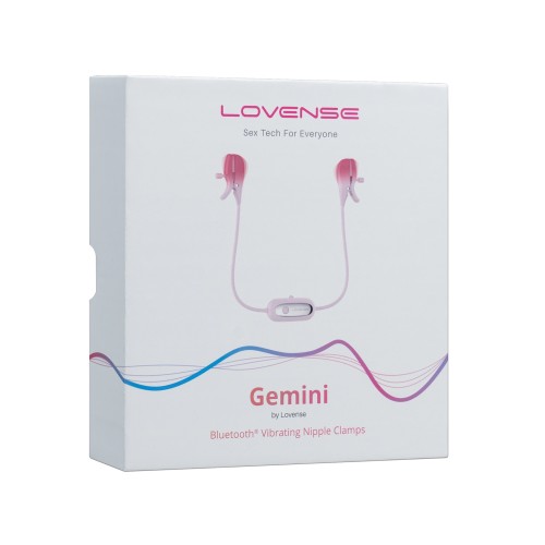 Lovense Gemini Vibrating Nipple Clamps for Ultimate Pleasure