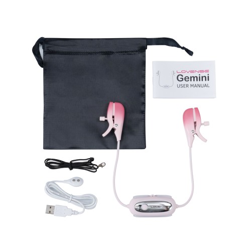 Lovense Gemini Vibrating Nipple Clamps for Ultimate Pleasure