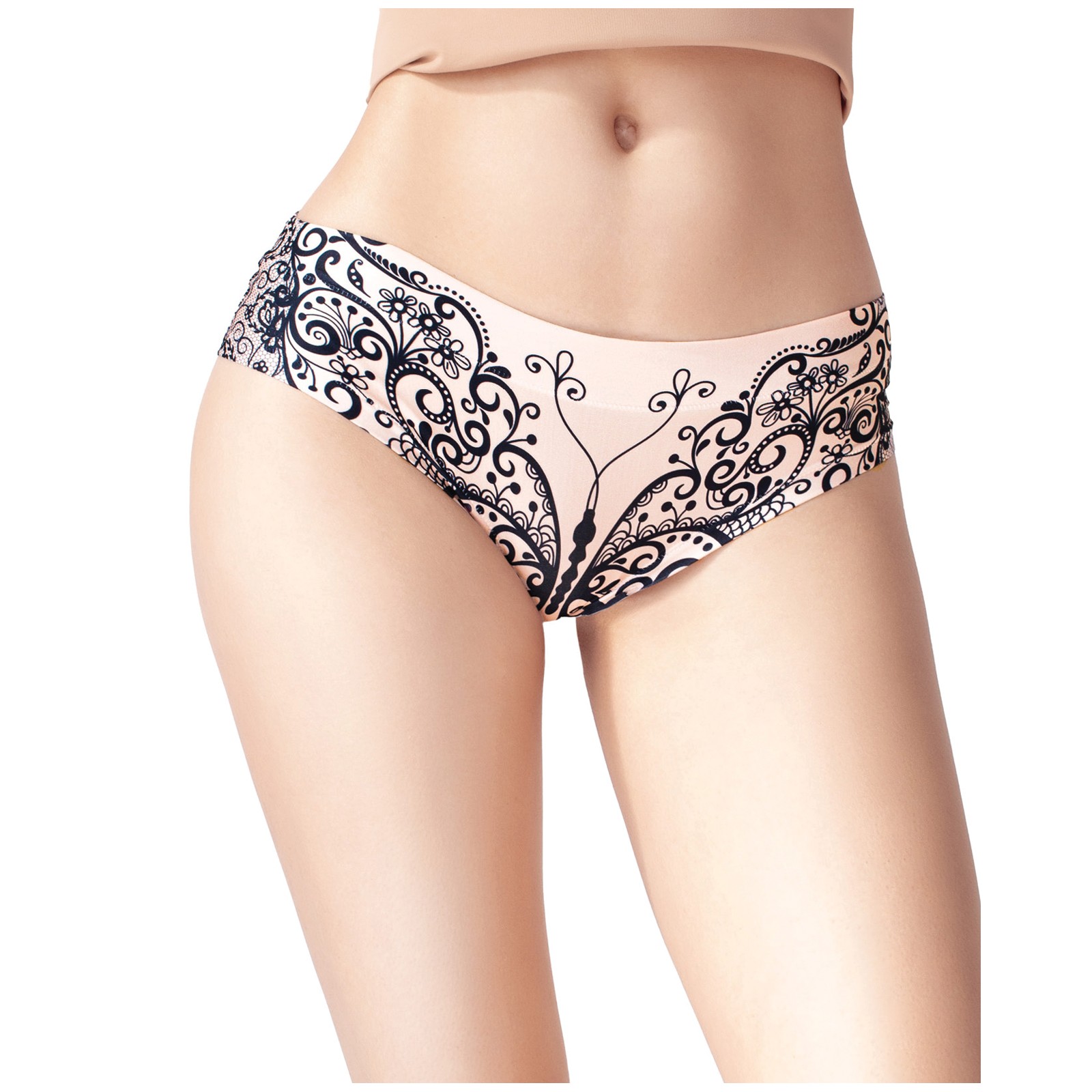 Mememe Lace Butterfly Printed Slip for Ultimate Comfort