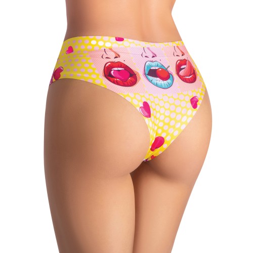 Mememe Comics Hot Girl Printed Panties LG