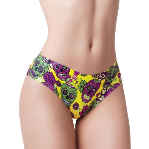 Mememe Lovers Muertos Printed Panties