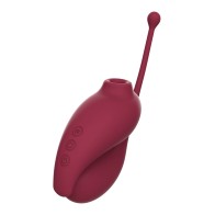 Adrien Lastic Inspiration Clitoral Suction Stimulator and Vibrating Egg Red