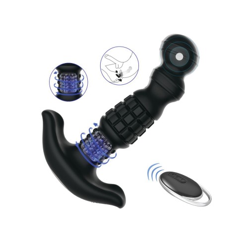 Pineapple Man Vibrating Prostate Massager Black - Ultimate Pleasure