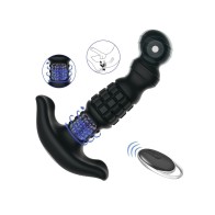 Pineapple Man Vibrating Prostate Massager Black - Ultimate Pleasure