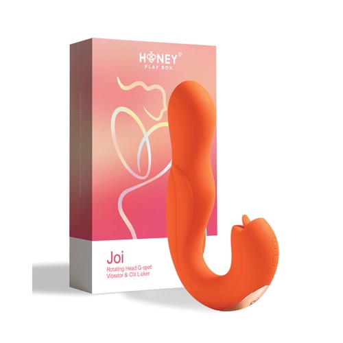 Vibrador G-Spot y Lamedor de Clítoris NO ETA Joi para Placer Total