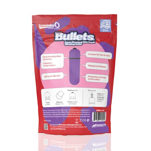 Screaming O 4B Bullet para Placer Máximo