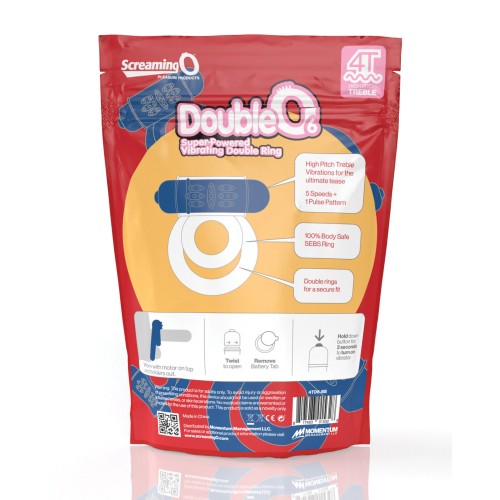 Screaming O 4T DoubleO 6 Vibrating Ring