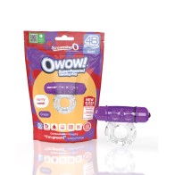 Screaming O 4B OWow Grape Vibrating Ring