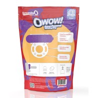 Screaming O 4B OWow Grape Vibrating Ring