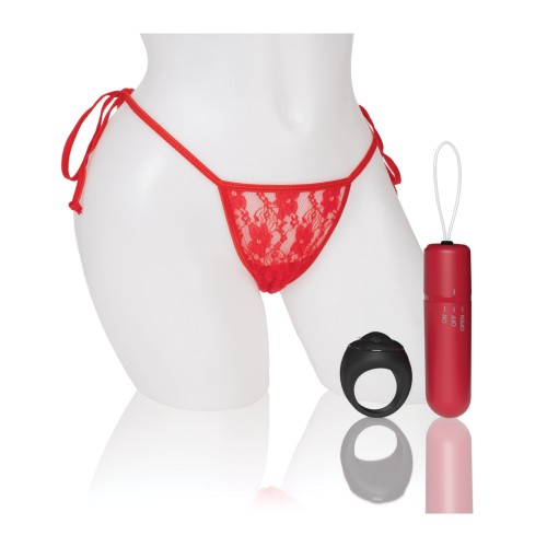 Screaming O Mi Secreto 4T Vibrador Panty Control Remoto Rojo