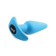 Bang! 21X Remote-Controlled Vibrating Butt Plug in Blue