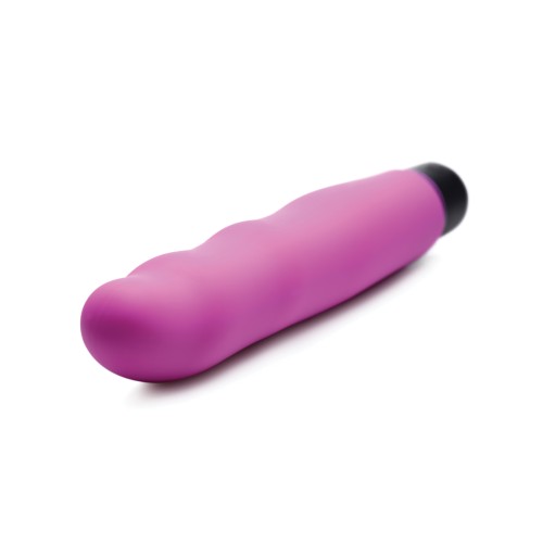 Bang! XL Vibrating Bullet with Wavy Sleeve Purple for Ultimate Pleasure