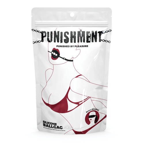 Punishment Silicone Ball Gag