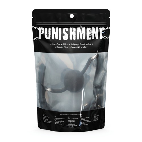 Punishment Silicone Ball Gag