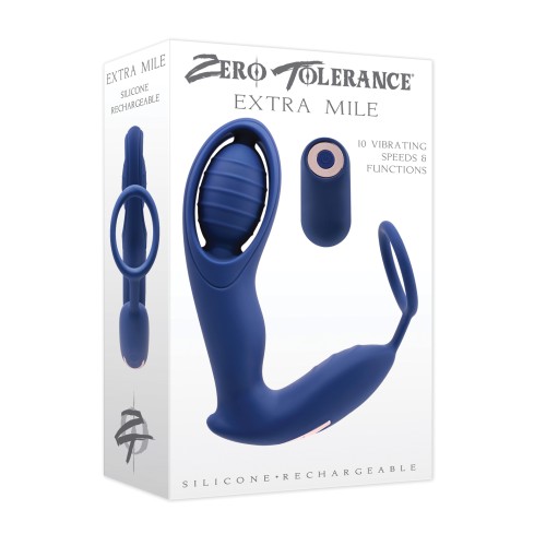 Zero Tolerance Extra Mile C Ring Vibrator Blue