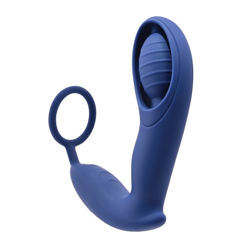 Zero Tolerance Extra Mile C Ring Vibrator Blue