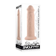 7 Inch Girthy Vibrating Dong Light