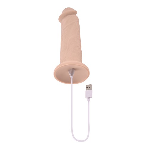 7 Inch Girthy Vibrating Dong Light