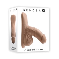 Packer de Silicona Gender X 4" Beige