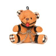 Master Series Gagged Teddy Bear Keychain