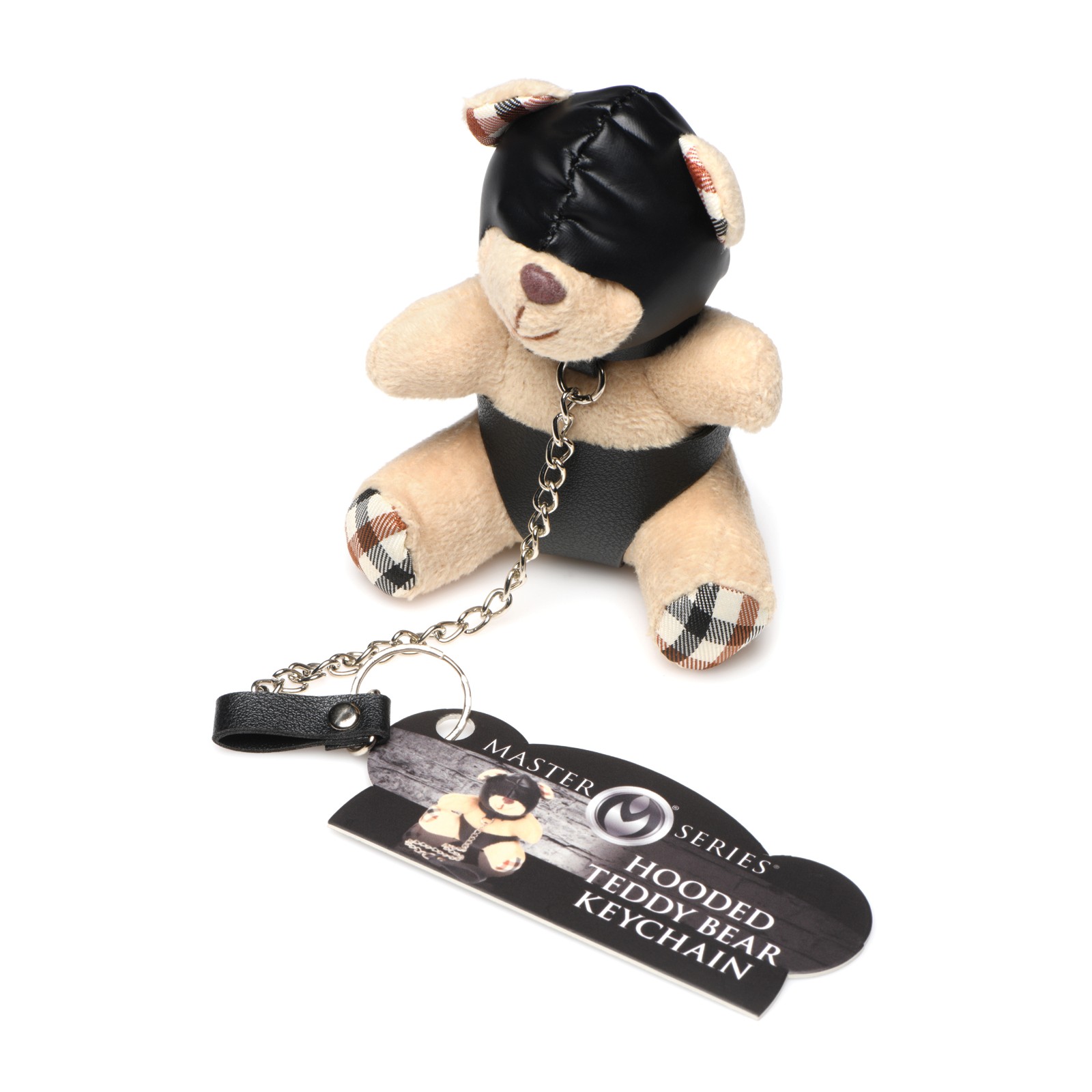 Master Series Hooded Teddy Bear Keychain for Gag Gifts