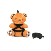 Master Series Bound Teddy Bear Keychain