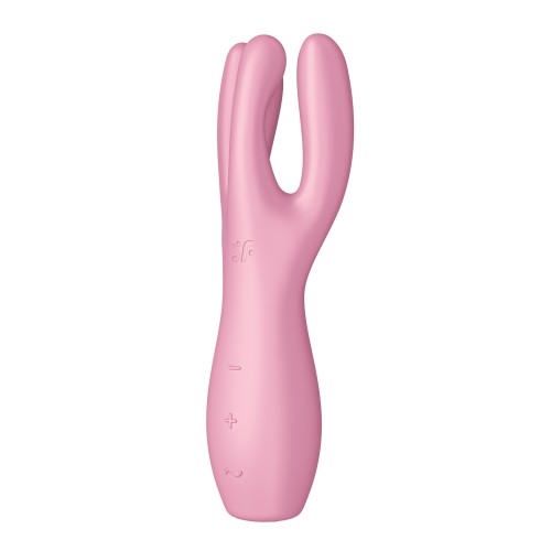 Satisfyer Threesome 3 Rosa - Vibrador Innovador