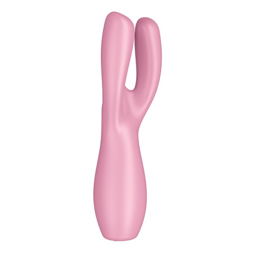 Satisfyer Threesome 3 Rosa - Vibrador Innovador