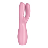 Satisfyer Threesome 3 Rosa - Vibrador Innovador