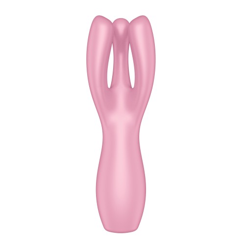 Satisfyer Threesome 3 Rosa - Vibrador Innovador