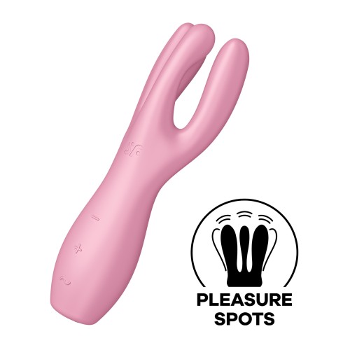 Satisfyer Threesome 3 Rosa - Vibrador Innovador