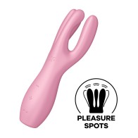 Satisfyer Threesome 3 Pink - Innovative Vibrator