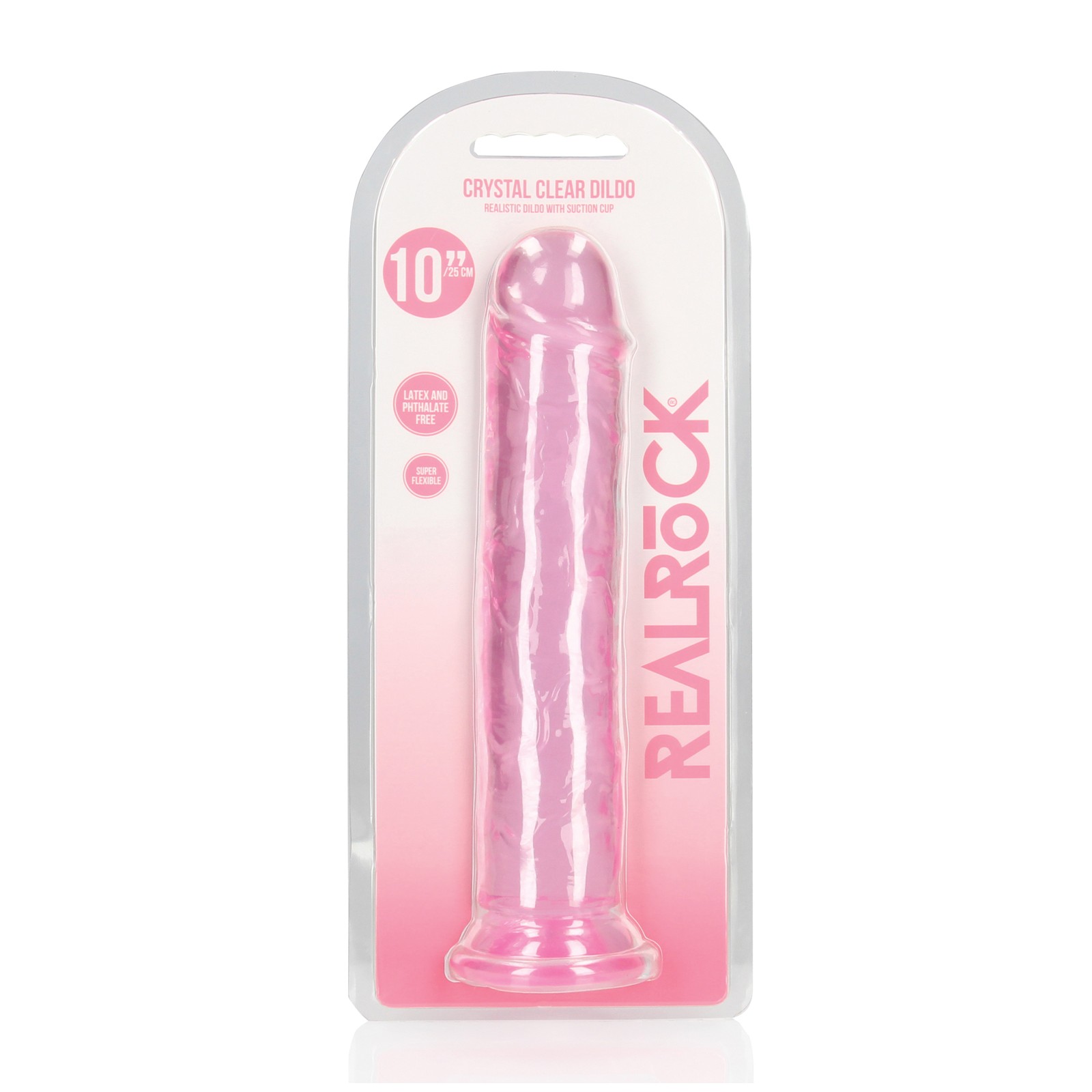 Shots RealRock 10 inch Dildo Pink