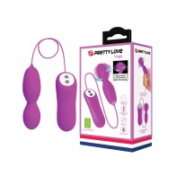 Pretty Love Vega Rotating Mini Wand Fuchsia