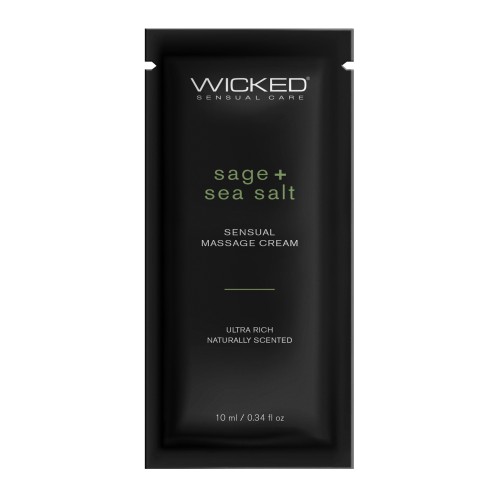 Crema de Masaje Wicked Salvia y Sal del Mar