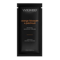 Wicked Sensual Care Crema de Masaje Naranja y Pachuli