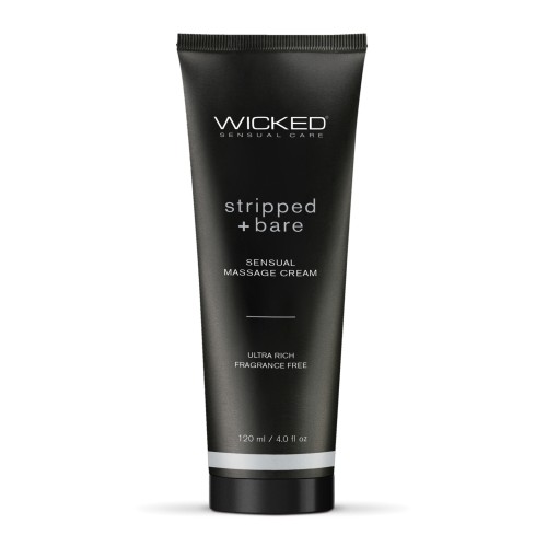 Crema de Masaje Sensual Wicked para Hidratación Nutritiva