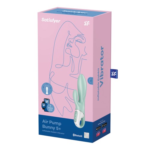 Satisfyer Air Pump Bunny 5 Plus Menta