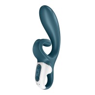 Satisfyer Hug Me Azul Grisáceo