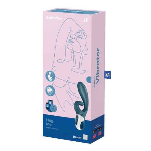 Satisfyer Hug Me Azul Grisáceo